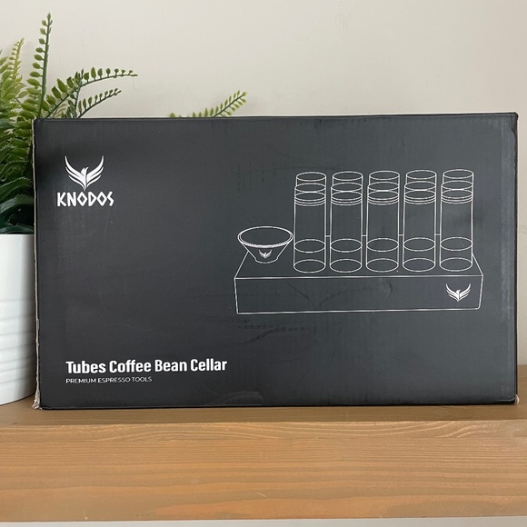 KNODOS Tubes Coffee Bean Cellar – Premium Espresso Storage Set (12 Tubes) - Picture 1 of 3